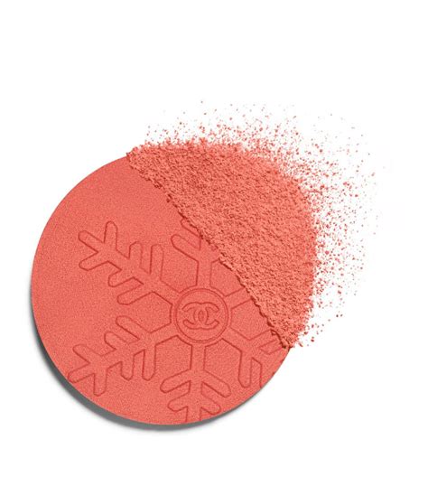 chanel snowflake blush|Chanel skin care blush.